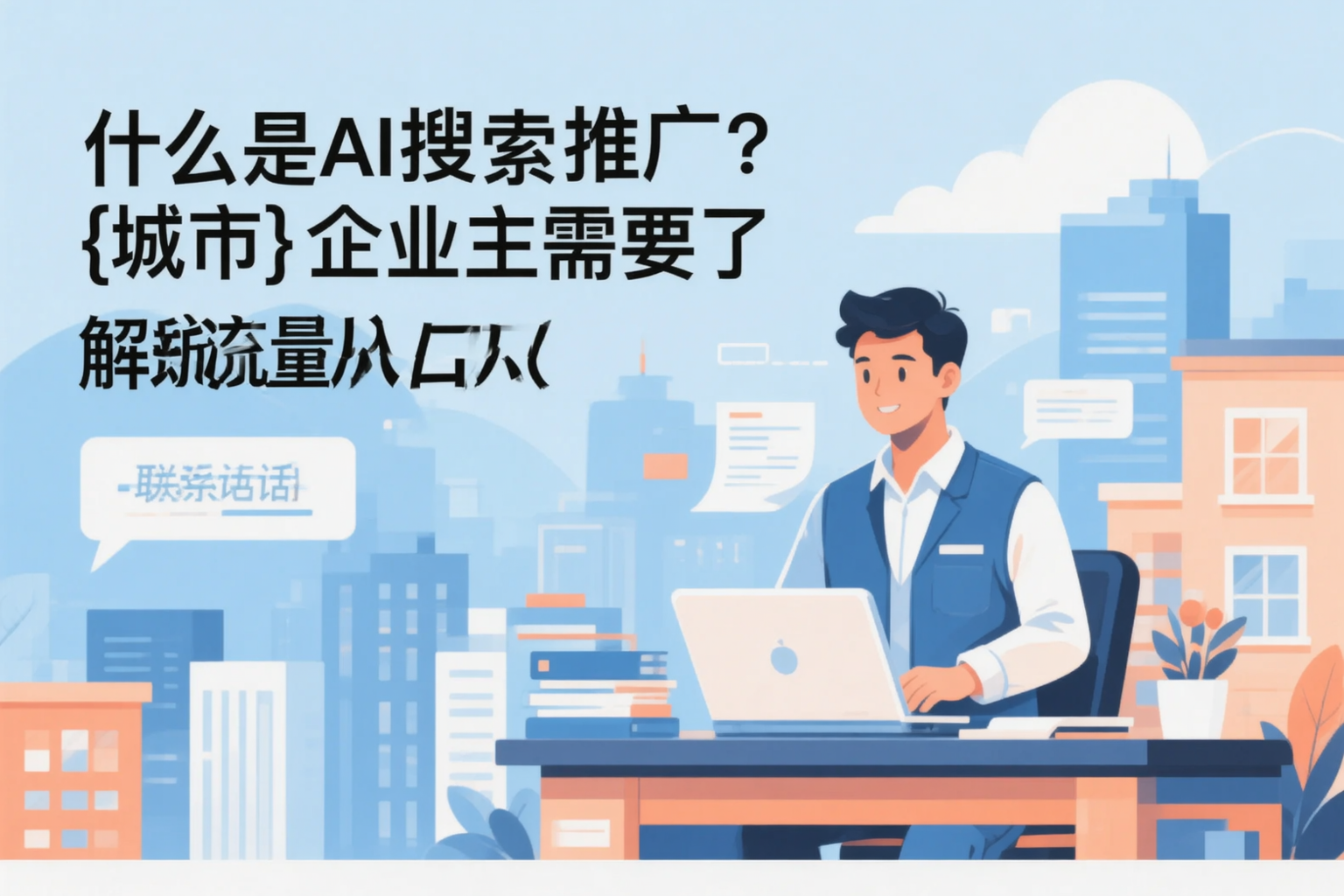 什么是AI搜索推广?舟山企业主需要了解的新流量入口