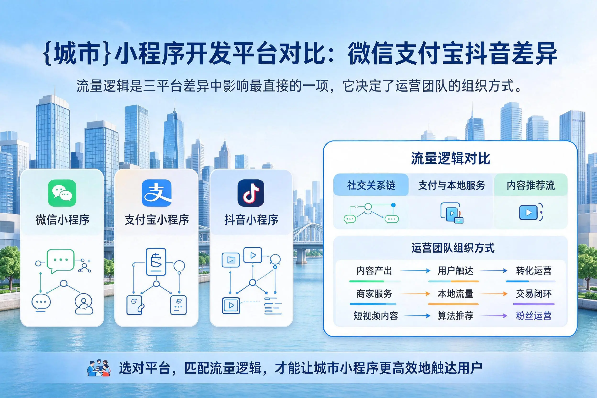 舟山小程序开发平台对比：微信支付宝抖音差异